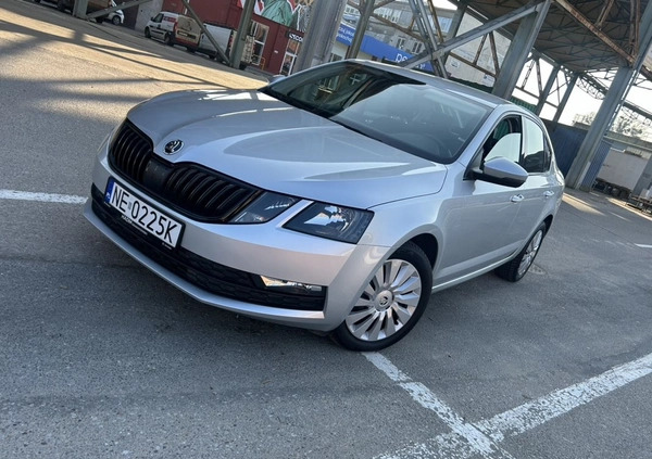 Skoda Octavia cena 41300 przebieg: 203000, rok produkcji 2018 z Elbląg małe 191